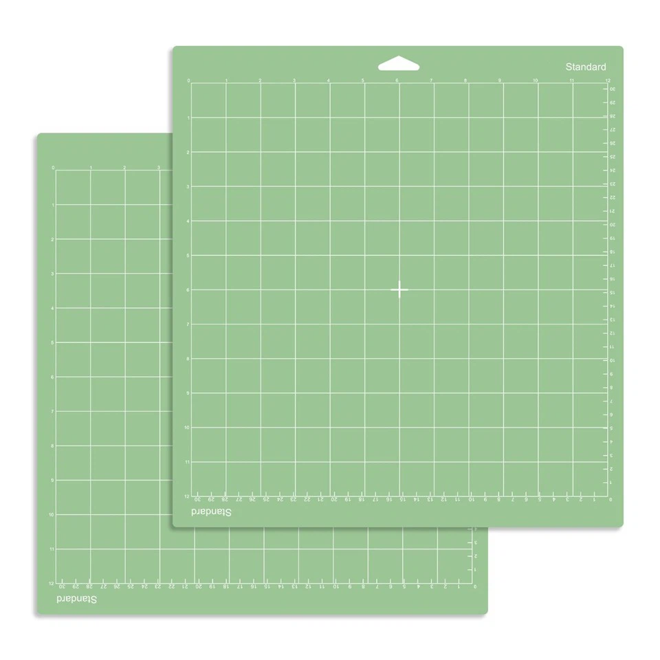 Зеленый стандартный клейкий виниловый коврик для резки