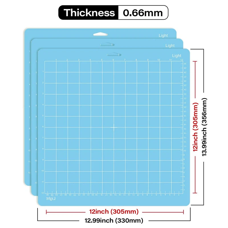 Синий коврик для резки